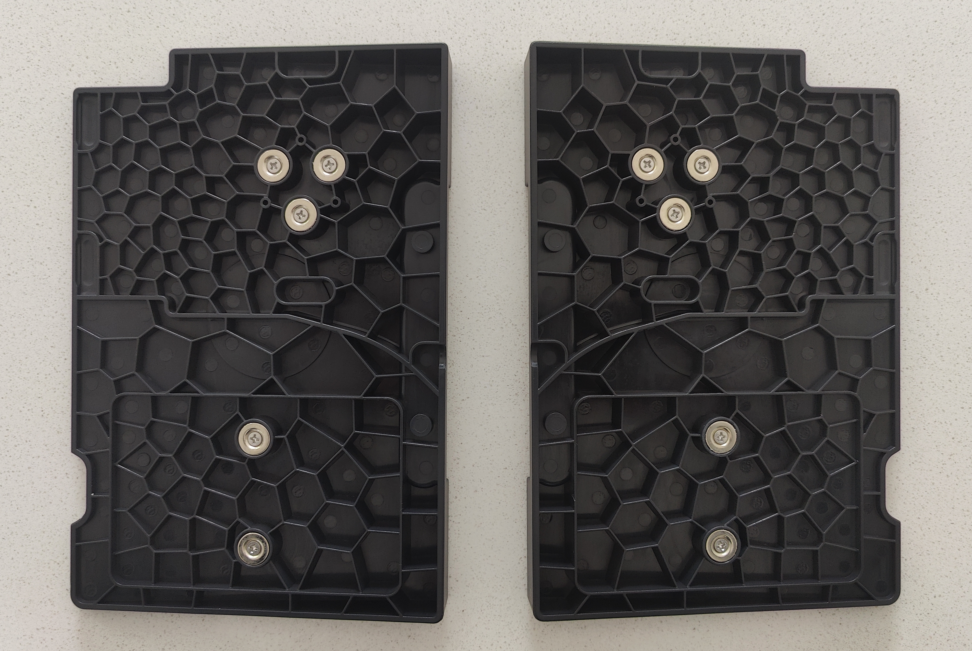 Go60 palm rest plastic component top-side