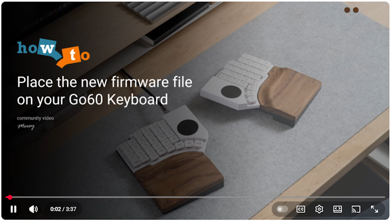 Loading new firmware (credit to @moosy)